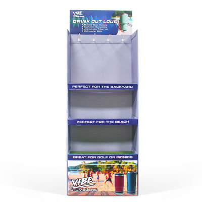 Custom Luxury Funko Pop Up Retail Store Counter Shelf Hook Corrugated Cardboard Display Multiple Stand Boxes Case