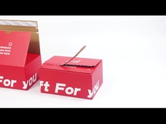 Facile à déchirer bande d'ouverture Sceau de commerce électronique Carton ondulé Boîte d'expédition Coffret à fermeture à glissière personnalisé Boîtes de messagerie